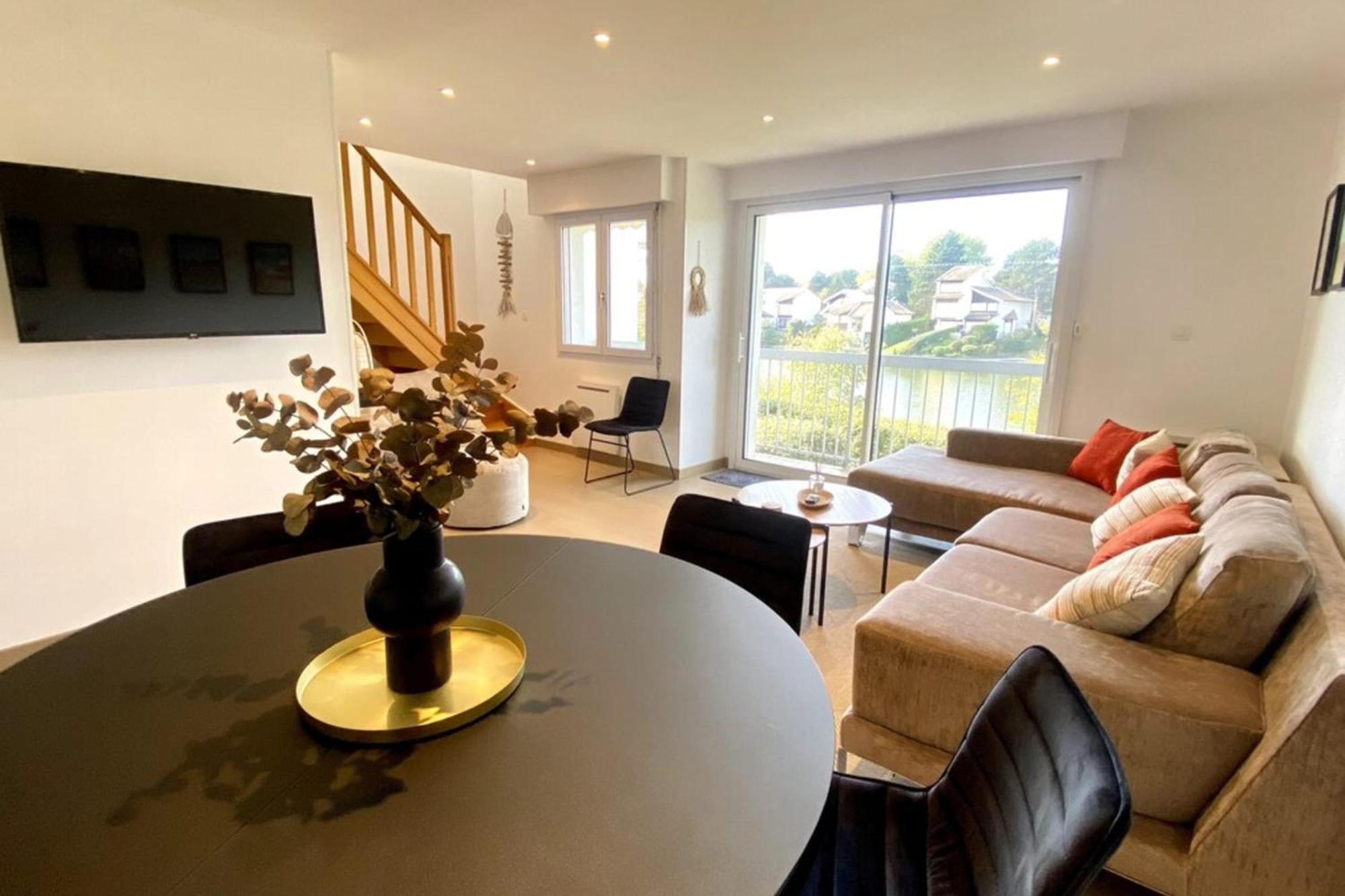 Superb Duplex With Lake View For 6 People Le Touquet Esterno foto