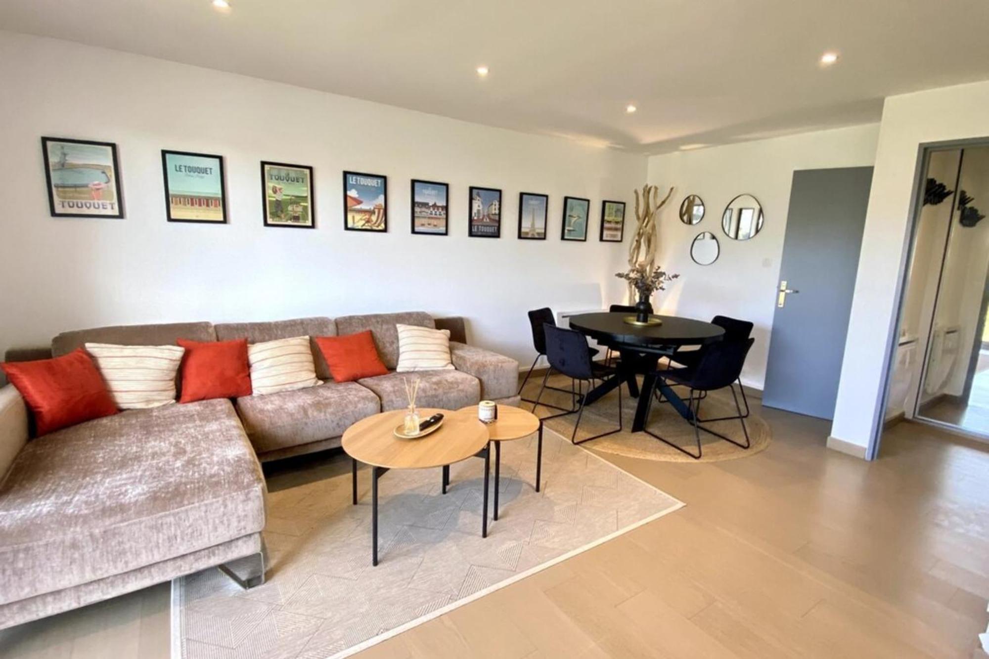 Superb Duplex With Lake View For 6 People Le Touquet Esterno foto