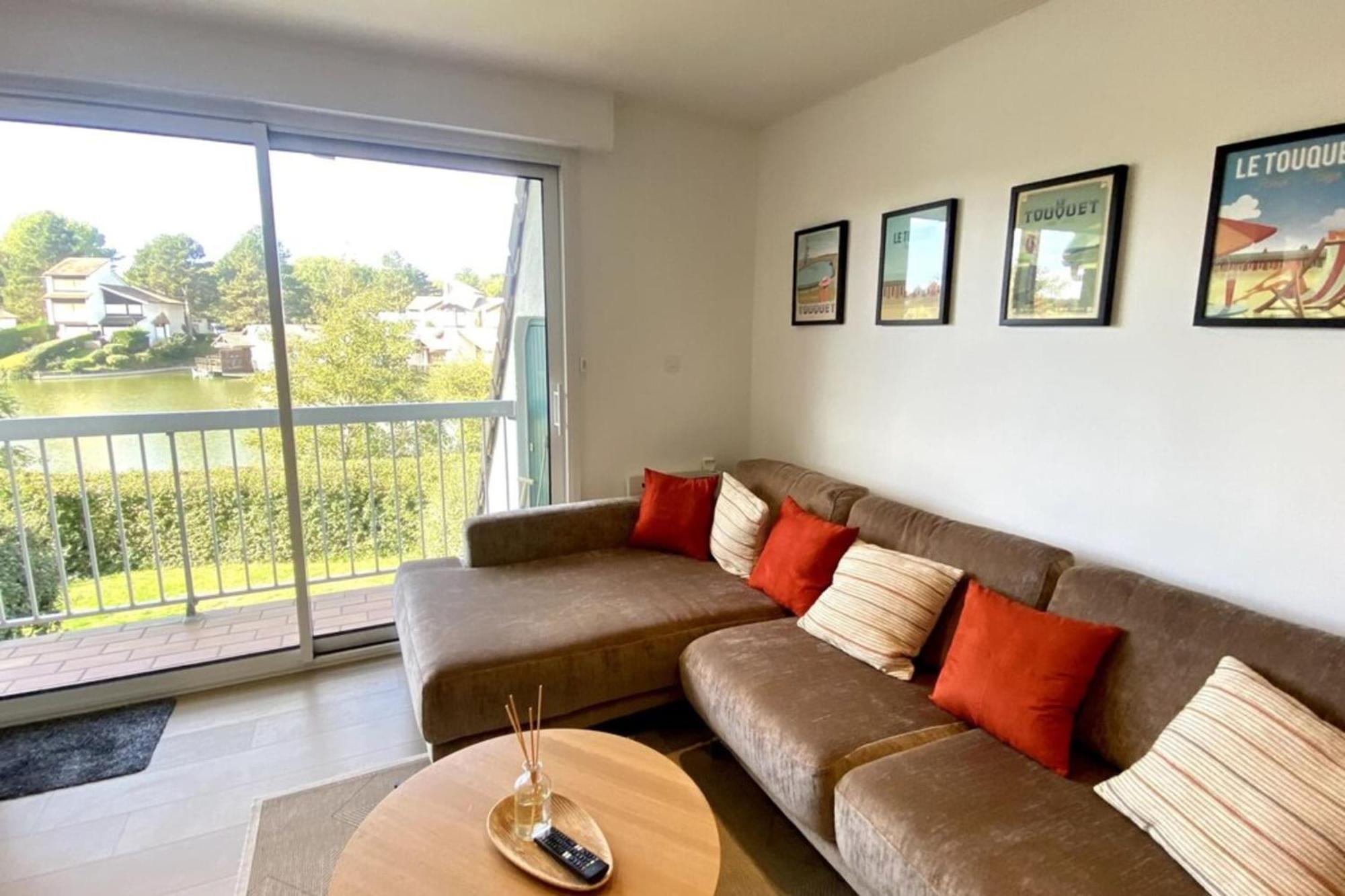 Superb Duplex With Lake View For 6 People Le Touquet Esterno foto